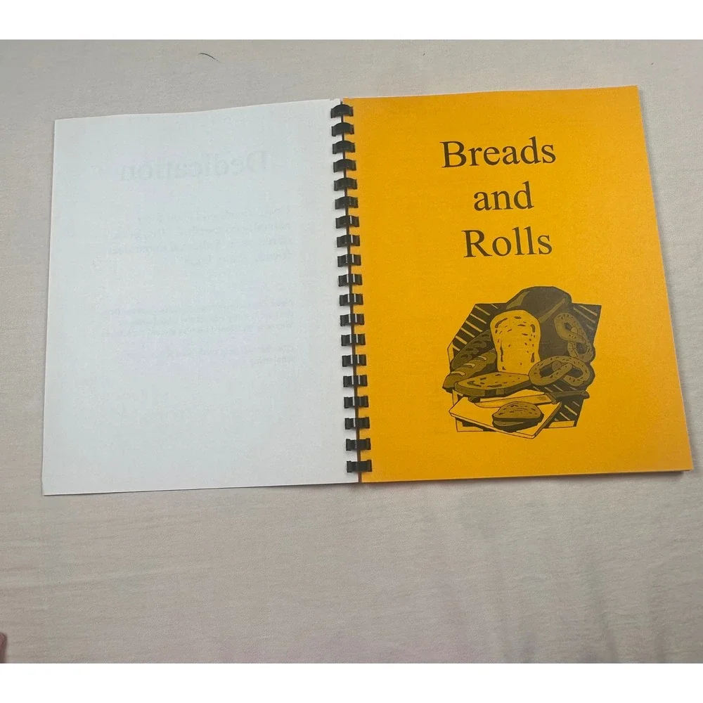 Good Friends Good Food Community Cookbook Kathy Lanz Yellow Spiral Bound Recipes
